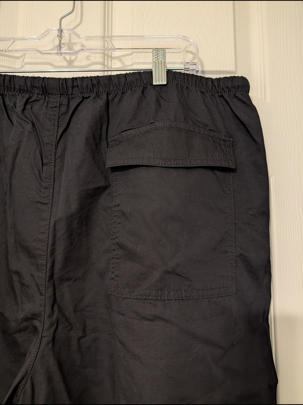 Amazon Essentials Black Wide Leg Pants Drawstring - Picture 7 of 7